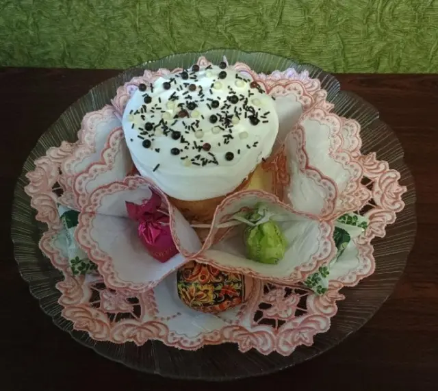 Глазурь на желатине для пасок, куличей и любой выпечки