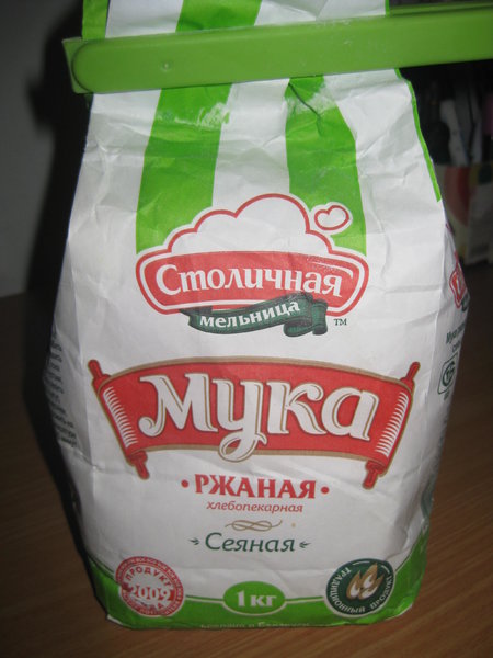 Ржаная сеяная мука