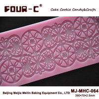 Silicone lace mat instant fondant cake lace mold cake border silicone mat shaped cake sugarcraft candy silicone mold.jpg 200x200