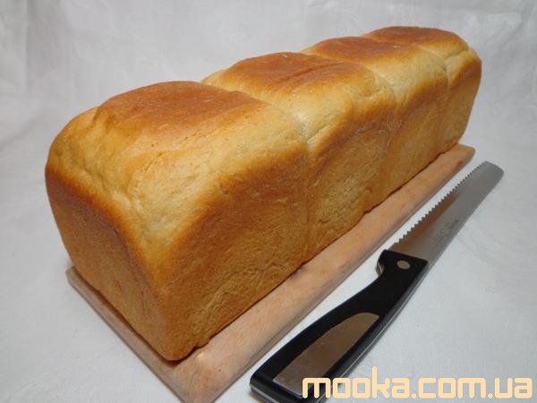 Хлеб заварной для тостов на спельтовой муке