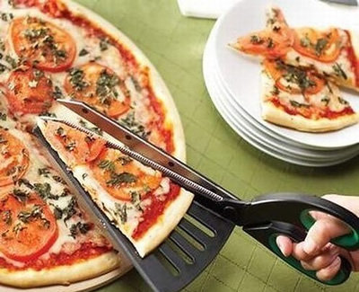 scissors pizza