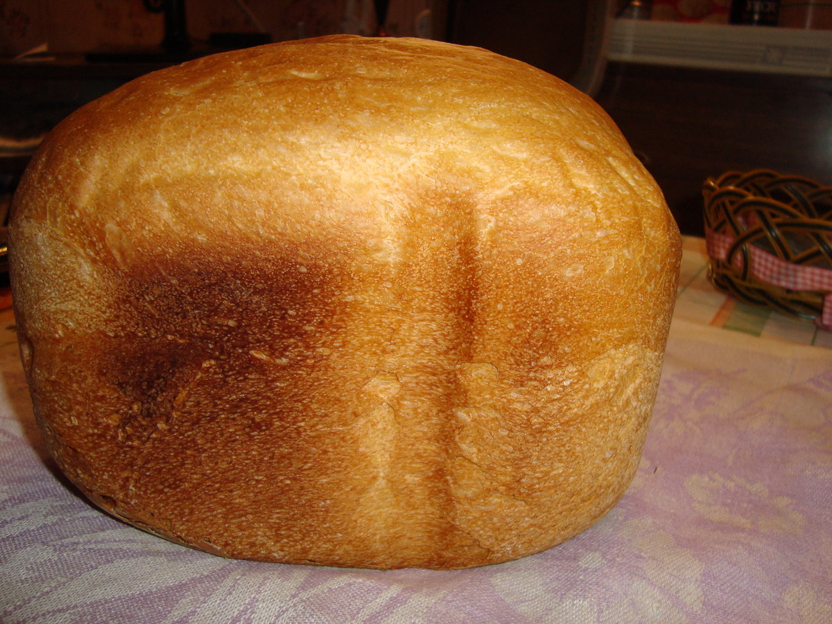 Бездрожжевой хлеб в хлебопечке Панасоник sd257